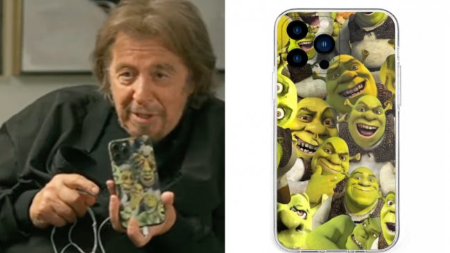   ¿Fanático de Shrek? Al Pacino revela de dónde salió su llamativa carcasa del ogro 