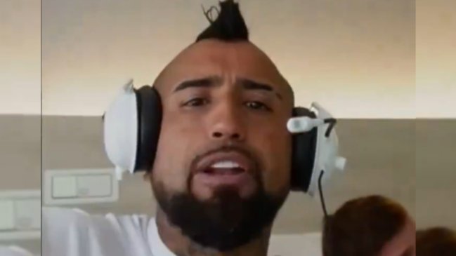 [VIDEO] El enfado de Vidal en el gol de Colombia: 