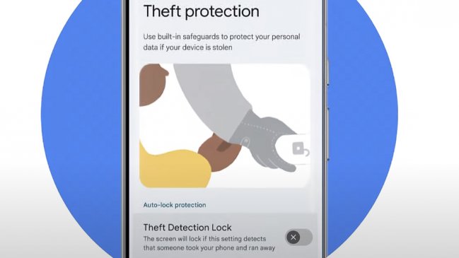   Android implementa el bloqueo por IA al detectar robo del celular 
