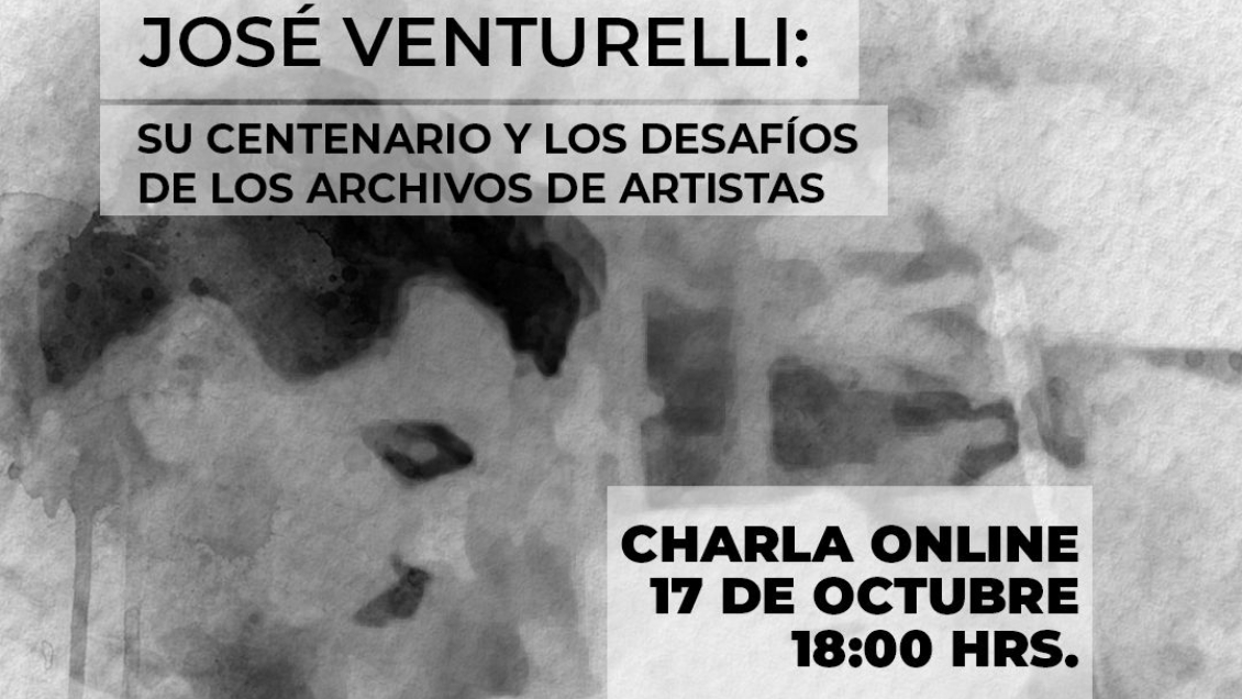 Charla abordará desafíos de mantener archivo documental de pintor José Venturelli