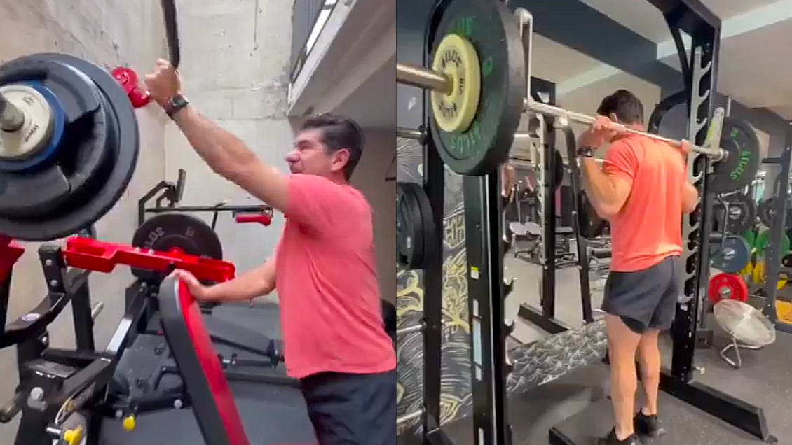 [VIDEO] Marcelo Salas sorprendió con intenso entrenamiento a sus 49 años
