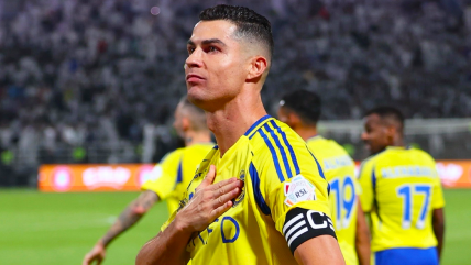   Cristiano Ronaldo marcó un agónico gol para un ajustado triunfo de Al Nassr 