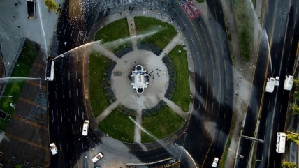  Las manifestaciones se volvieron a tomar Baquedano a cinco años del 