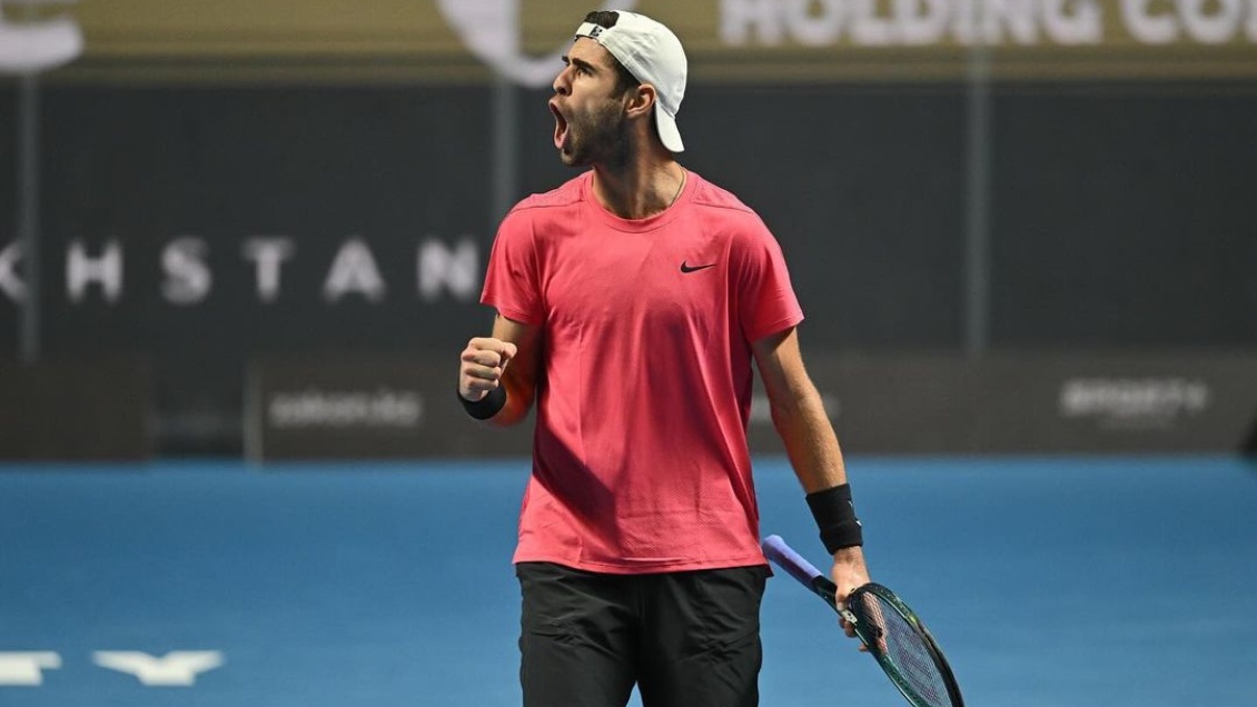 Khachanov se impuso a Diallo y conquistó el título en Almaty