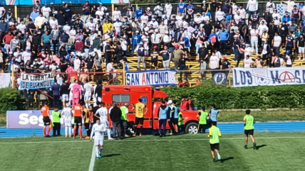   Partido de Deportes Melipilla y Lautaro de Buin fue suspendido por incidentes 