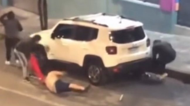 Hinchas de River fueron atacados por fanáticos del Mineiro