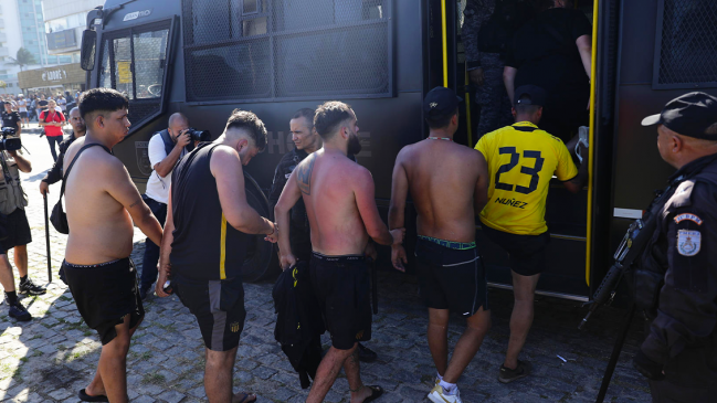 Más de 200 hinchas de Peñarol fueron detenidos tras los altercados en Brasil