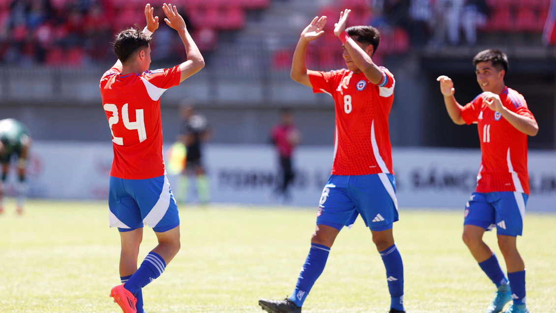 La Roja Sub 18 venció a Santiago Wanderers y sigue como líder del torneo 