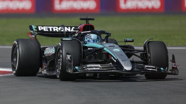 George Russell lideró un accidentado primer entrenamiento libre en México