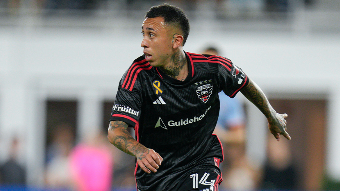 Quedó libre: DC United oficializó la salida del chileno Martín Rodríguez