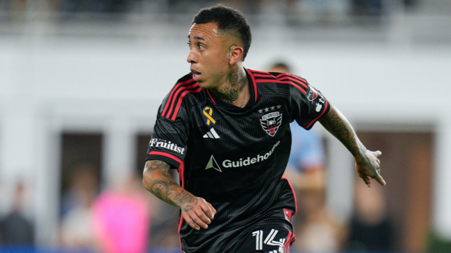 Quedó libre: DC United oficializó la salida del chileno Martín Rodríguez