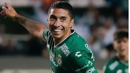  Cabral marcó su primer gol con León en la goleada sobre Querétaro  