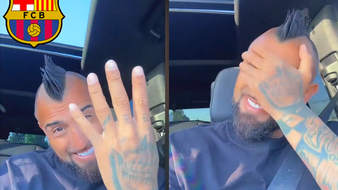 [VIDEO] Arturo Vidal se burló de Real Madrid tras la goleada de FC Barcelona