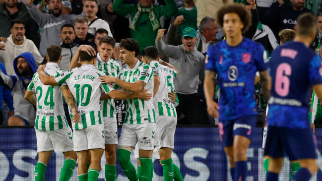 Real Betis de Pellegrini venció a Atlético de Madrid y escaló a puestos de copa internacionales