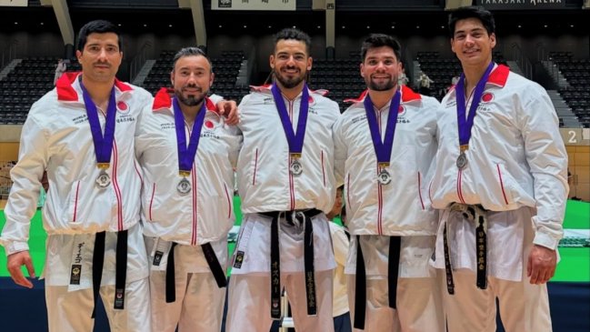 Chile logró el subcampeonato en Mundial de Karate JKA