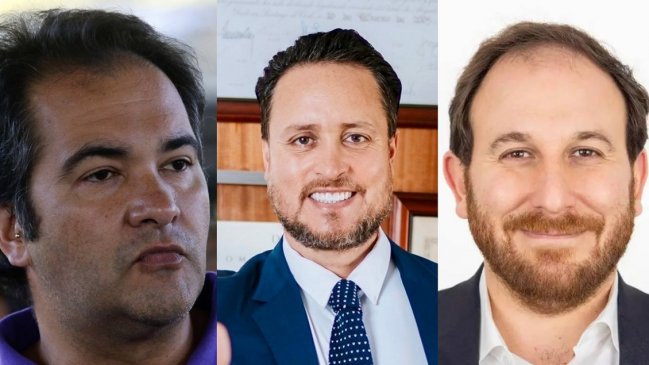 De la Vega, Wainraihgt y Luksic, los 