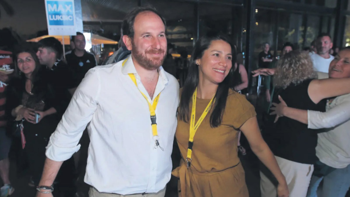 Loreto Aravena celebró el triunfo de Max Luksic como alcalde de Huechuraba: 