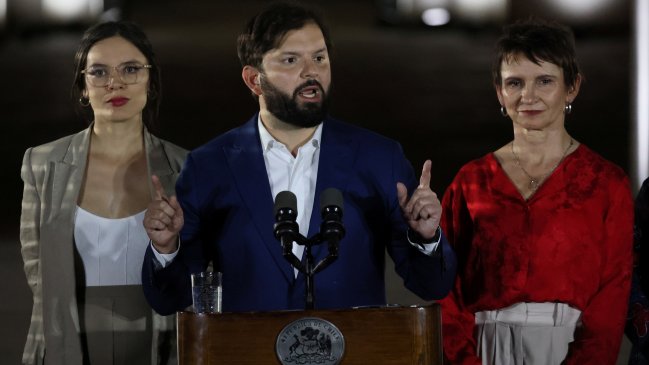 Presidente Boric: Estoy contento con esta elección, con Chile, y con su resultado