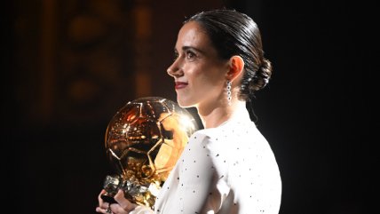   La española Aitana Bonmatí ganó su segundo Balón de Oro consecutivo 