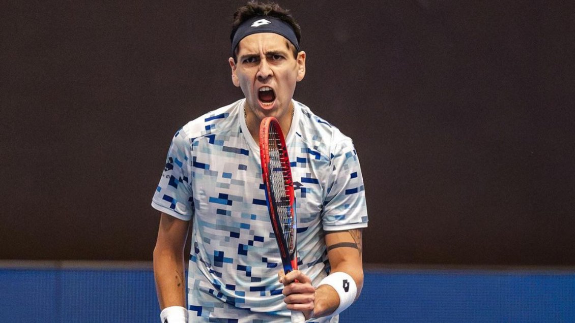 Tabilo tuvo debut triunfal en París-Bercy y jugará con Tsitsipas en segunda ronda