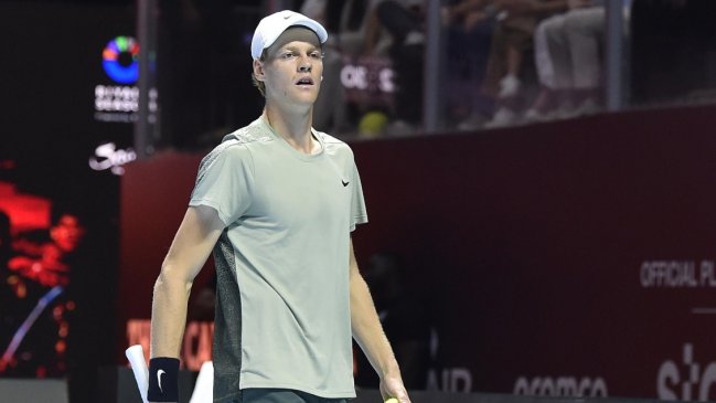 Jannik Sinner se bajó del Masters de París-Bercy