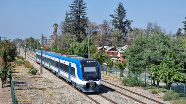 Españoles y chilenos construirán el proyecto de tren Santiago-Melipilla