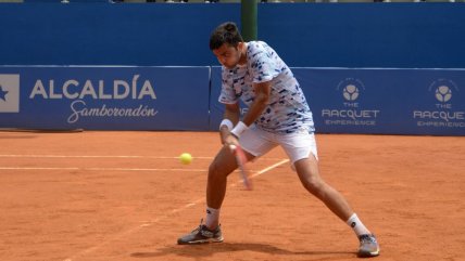   Tomás Barrios entró a cuartos de final en el Challenger de Guayaquil 