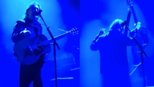 Abandonó molesto el show: Thom Yorke fue increpado por presunto apoyo a Israel