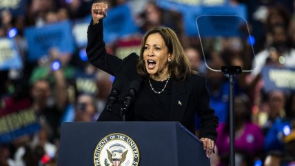   Kamala Harris visitó tres estados clave y animó a los jóvenes a votar: 