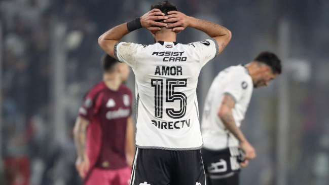 Conmebol multó a Colo Colo y advirtió a Amor por duelo contra River en Libertadores