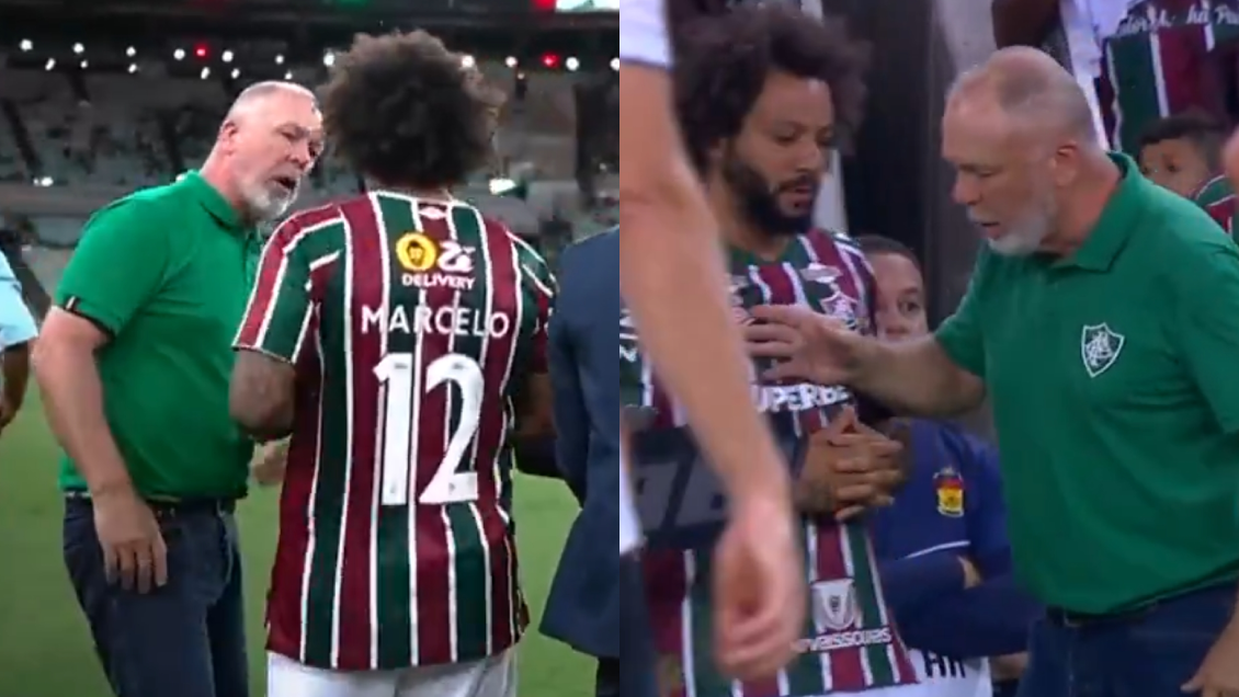 Marcelo tuvo un entrevero con su DT y se quedó sin jugar en Fluminense