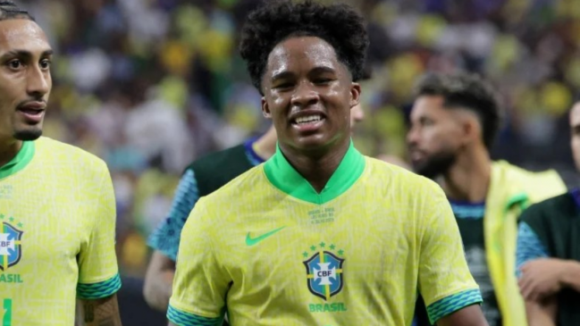 Endrick quedó fuera de la nómina de Brasil para las Clasificatorias