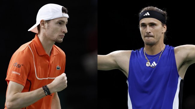 Ugo Humbert y Alexander Zverev jugarán la final de París-Bercy