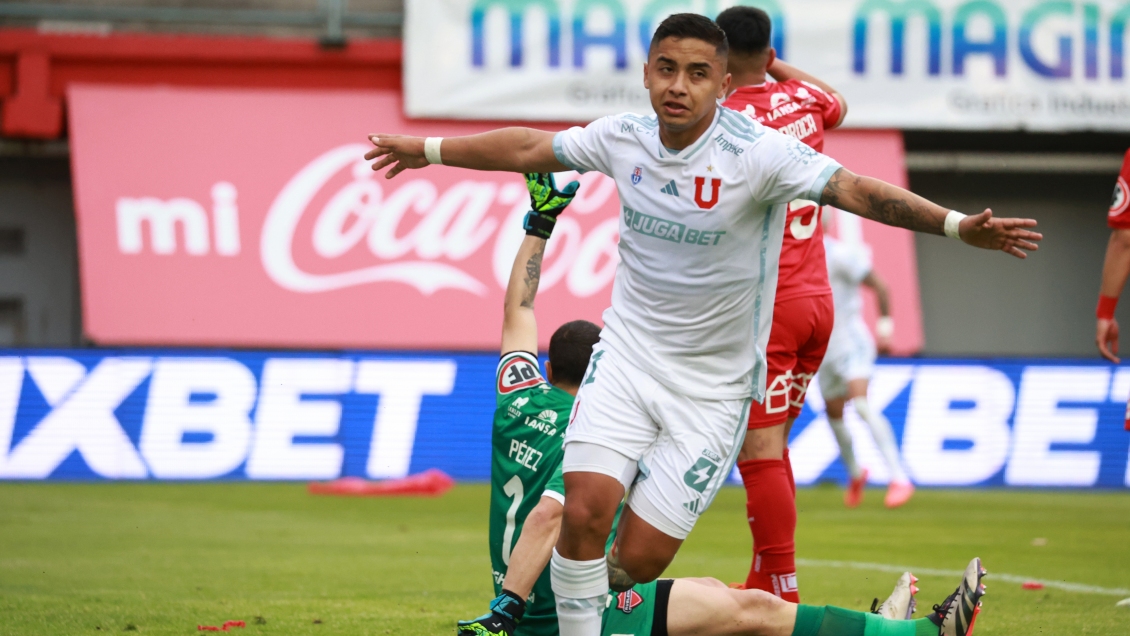 [VIDEO] Nicolás Guerra liquidó en la boca del arco para el festejo de la U