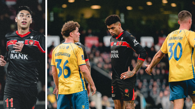 Midtjylland de Darío Osorio sufrió una dura goleada y puso en riesgo su liderato