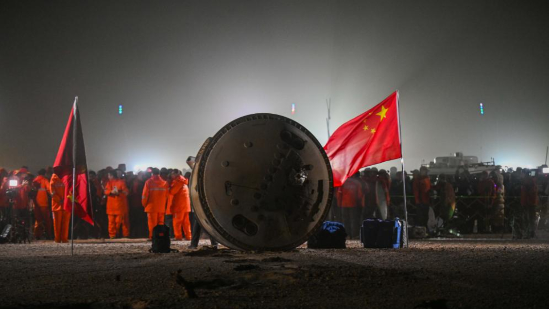 La misión china Shenzhou-18 regresa a la Tierra con 34,6 kg de muestras científicas