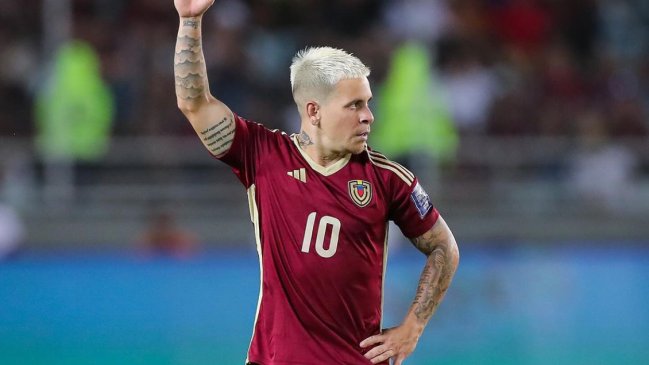 Soteldo encabeza nómina de Venezuela para el choque ante Chile por las Clasificatorias