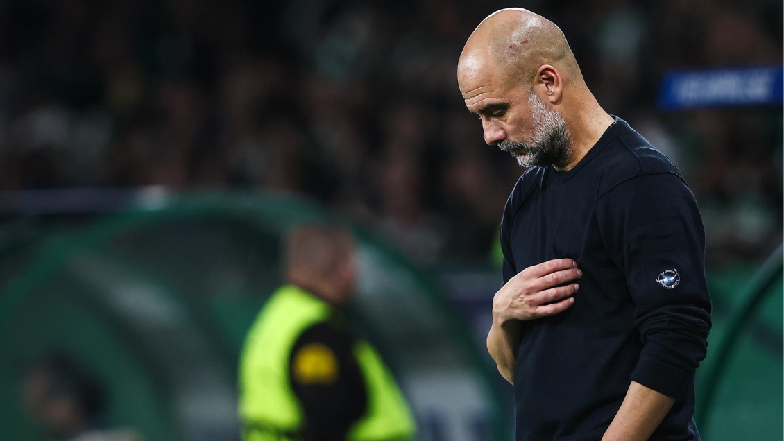 Guardiola tras derrota ante Sporting Lisboa: 