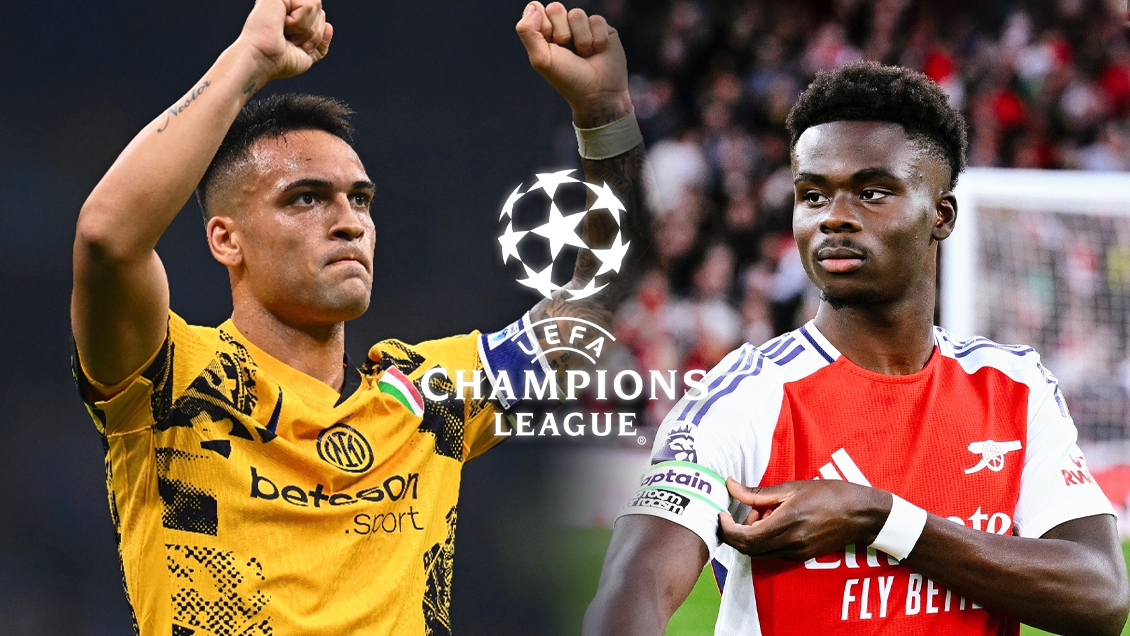 Inter recibe a Arsenal en la lucha por llegar a la parte alta de la Champions