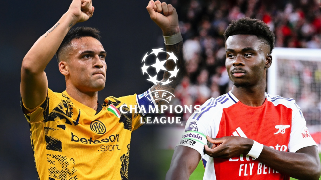 Inter recibe a Arsenal en la lucha por llegar a la parte alta de la Champions