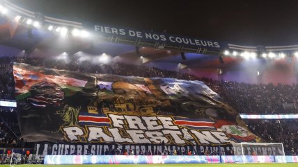   PSG prohibirá temporalmente los mosaicos tras mensaje a favor de Palestina 