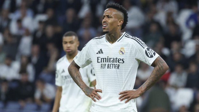 Militao sufrió rotura de ligamento cruzado anterior en la rodilla derecha