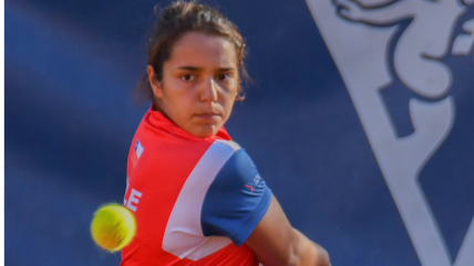   Antonia Vergara vio frenada su racha en Asunción y logró el subcampeonato en dobles 