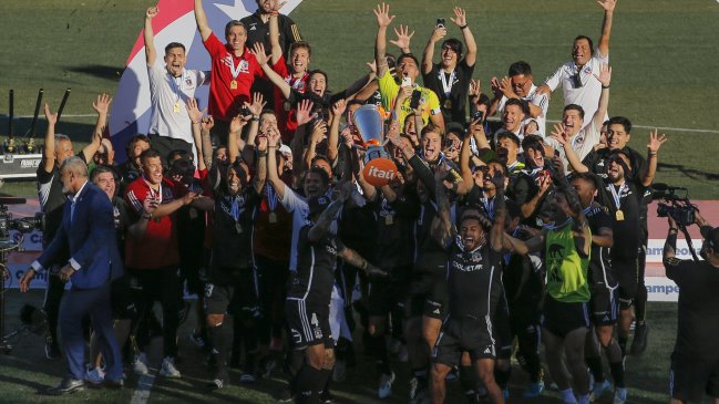 Colo Colo celebrará su título este domingo en el Monumental
