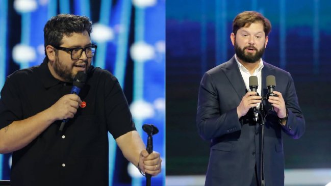 Presidente Boric reaccionó a chistes de Luis Slimming en Teletón