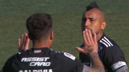   [VIDEO] Arturo Vidal devolvió la vida a Colo Colo en su duelo con Copiapó 