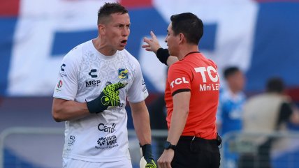   Ignacio González: El gol de la U estuvo bien anulado 