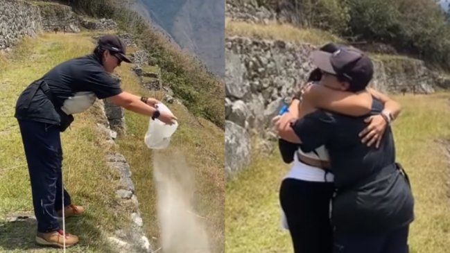 Piden altas penas para mujer que arrojó cenizas de difunto en Machu Picchu