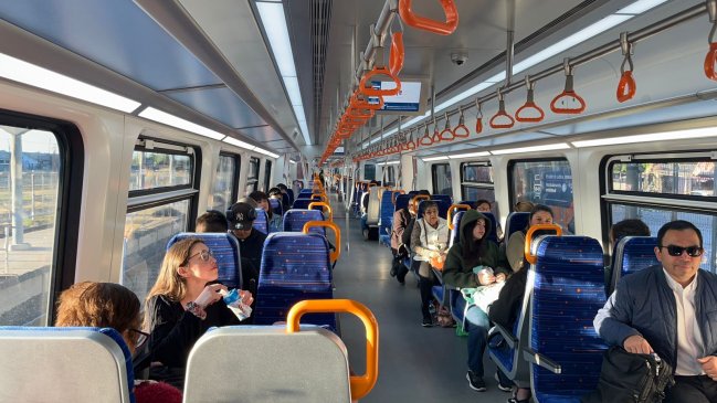 EFE sumó dos nuevos trenes para servicios en San Fernando y Rengo