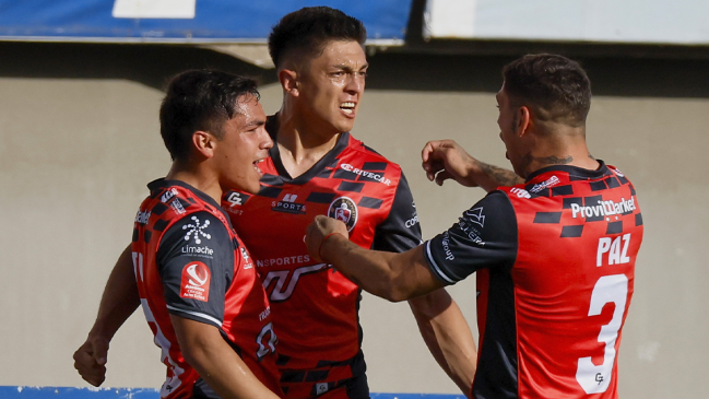 Limache logró una ajustada ventaja ante Antofagasta en la ida por la liguilla de Ascenso